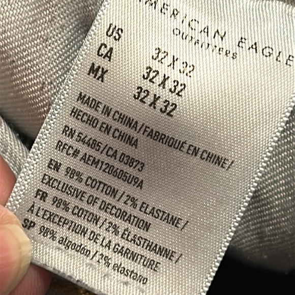 American Eagle Men's Airflex + Slim Jeans 32x32 - Picture 14 of 14